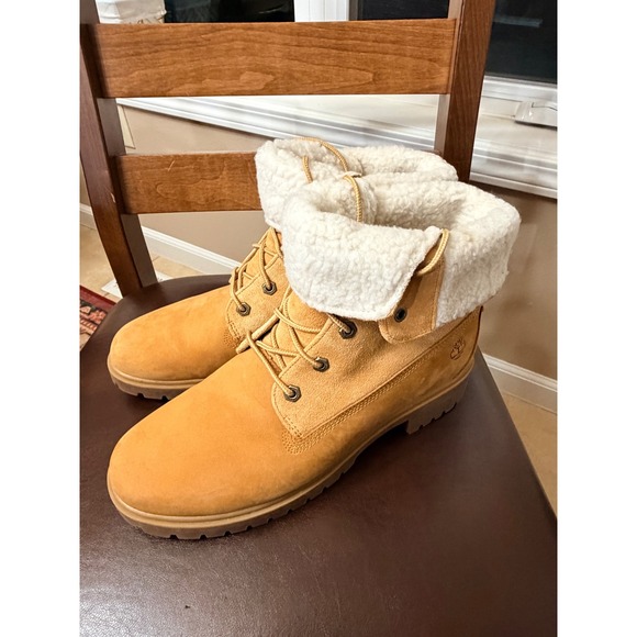 Timberland Shoes - Timberland Authentics Fleece Boot 11 Wheat Nubuck Waterproof‎ Gorpcore Cabin
